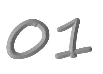 数字01